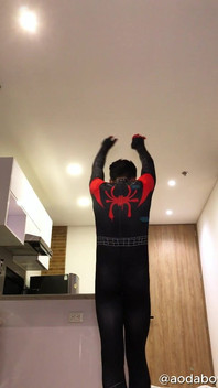 Suit Spiderman and Poses