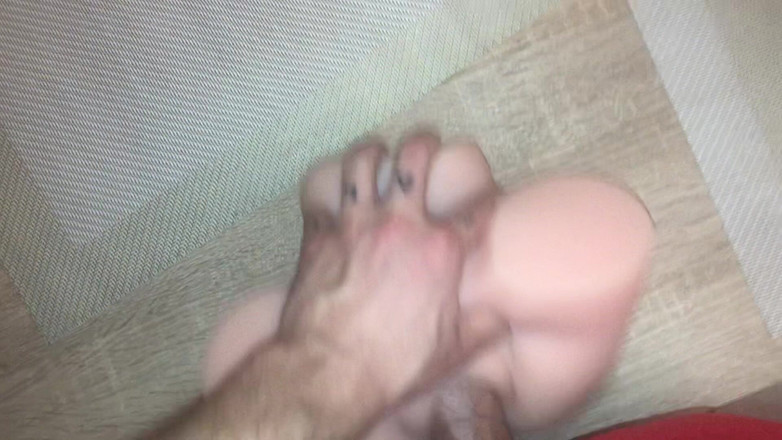 Big Dick tItan: Falsche muschi ficken und hart kommen