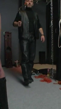 Humiliating bondage and hard penetration