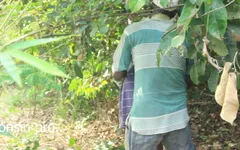 Lucky Farmer Caught This Two Fuck in His Farm and Decided to Fuck the Black Girl Too for Compensation