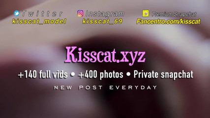 KissCat: 彼女は後背位で2回絶頂&正常位で顔射/アマチュア18カップル