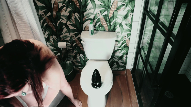 SexyNEBBW: Анальная тренировка сексуальной толстушки 12, три пробки