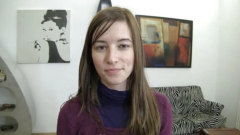 Big Dong Pleasures: Lovely babe is jerking big cock in POV