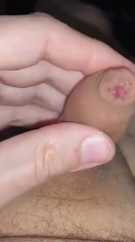 Quick Wank with Cum