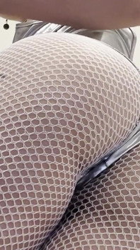 Domme dalam pakaian jala Asmr