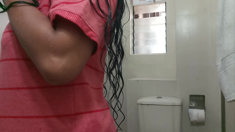 Telugu Couple: Возбужденной бхабхи дези, трахающей киску пальцами, нужен секс, трах спермы внутрь