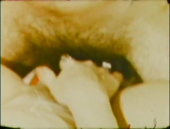 Vintage Usa: Un coño vintage peludo salvaje!