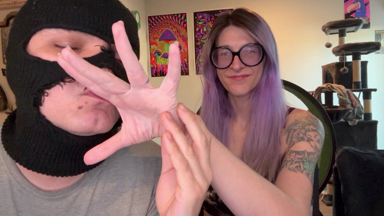 Peppermint Giantess: 67 Goddess Finger &amp; Hand Biting &amp; Worship