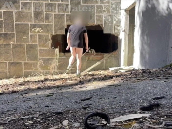 AmateurMates: Exploring an Abandoned Building, 2 Amateur Boys Remove Their Clothes and...