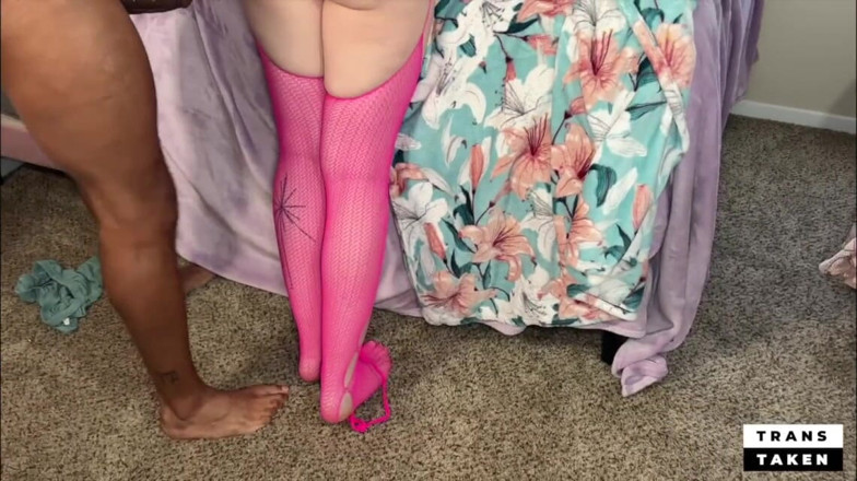 Justice Trans: Wielkie cycki, Phat Ass Trans Blond Bombshell Kaela zostaje rozbita