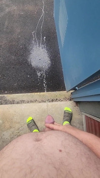 Almost Caught Enjoying the Storage Unit