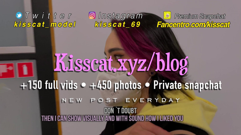 KissCat: เย็ดเสี่ยงจริงในห้องน้ำผู้ชาย - ตัวแทนจับนักศึกษาจากวอลมาร์ทมาหีด่วน / KissCat
