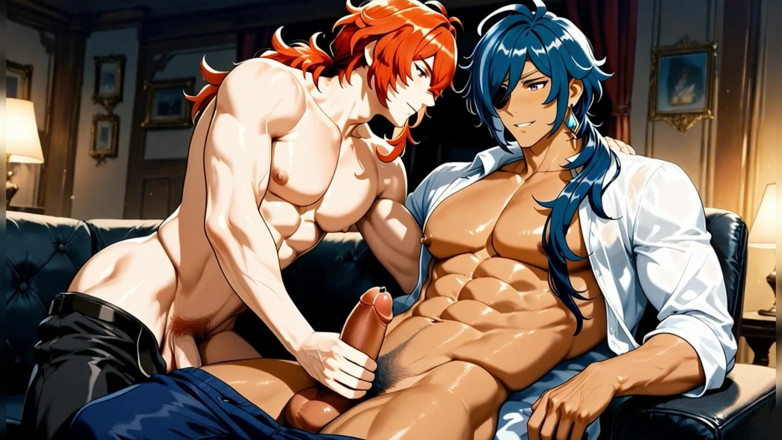 Gayming: เย็ดตูดหนุ่มใหญ่ตัวเล็ก
