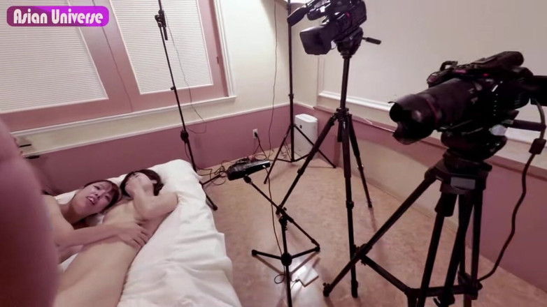 Jap Porn Project: Božský pár vdaná bohyně a andělská krása blažená noc Obklopen...