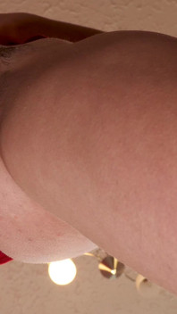Close-up View of a Hairy Pussy