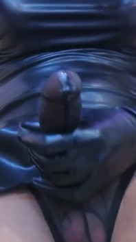 Cum & Piss in Black Nylon and Leather Promo