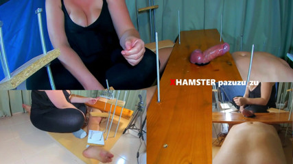 Pazuzu_zu: Gioco di dominazione femminile CFNM.20 min sega + post orgasmo + solletico...