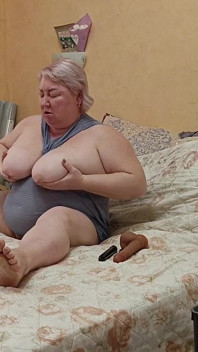 Girlfriend with Big Tits Masturbates Her Hairy Pussy with a Sex Toy