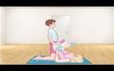 Hentai World: Sexnote - lição de ioga dura