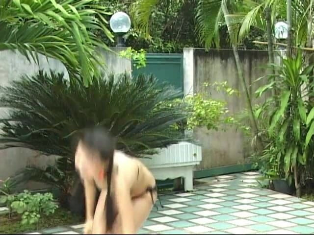 Asian Cuntz: アジアの湯たんぽポーズコンパイル5