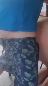 Hard and Rough Outdoor Fuck
