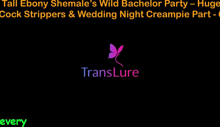 TransLure: Engleză audio sex poveste - Petrecere sălbatică a burlacilor negresă înaltă - stripperi...