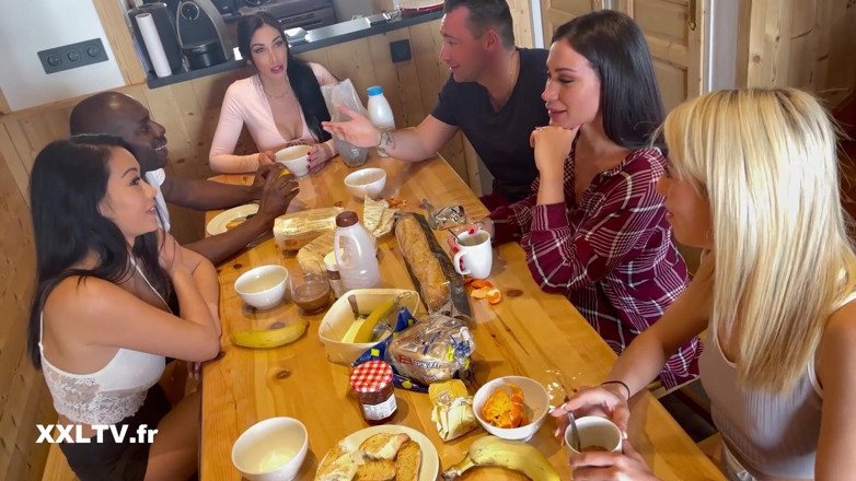 XXLTVFR: Orgy in a Chalet in the Mountains
