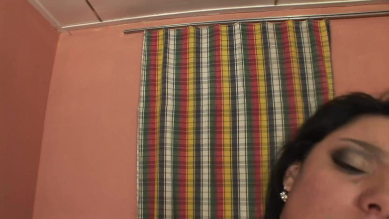 Backdoor Films: Stunning latina babe is riding her lover's cock