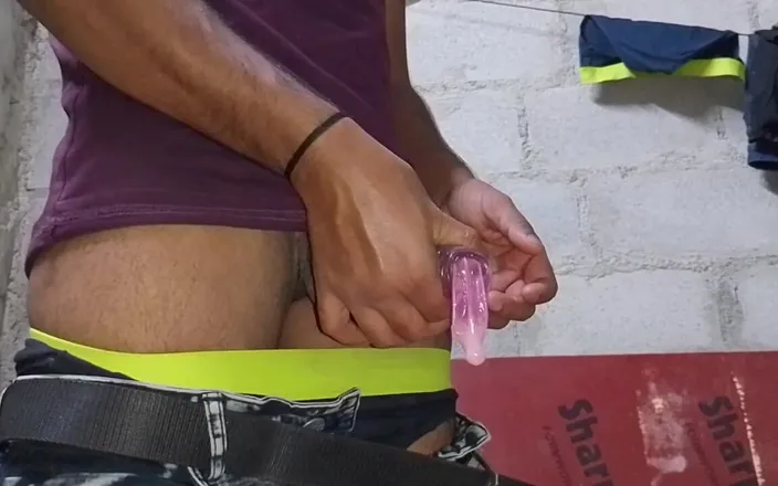 Banti: Hotsexy Gay Boy Condom Romantic Masturbation
