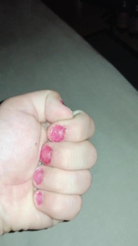 My Nails on My 18 Birthday