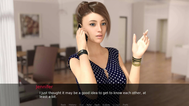 Dirty GamesXxX: À l'intérieur de Jennifer : une fille infidèle part à un rendez-vous...