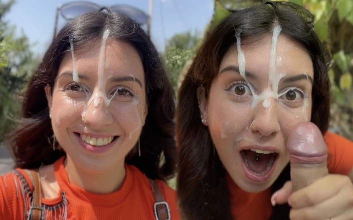 Katty West: Public Blowjob in the Bushes with a Stranger and a...