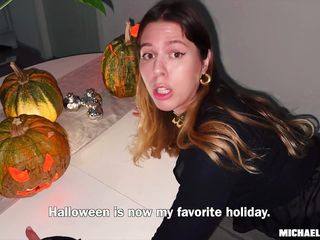 Michael Frost Pro: Setelah ngentot sama kamu pasti suka halloween!! Cobalah nonton sampai...