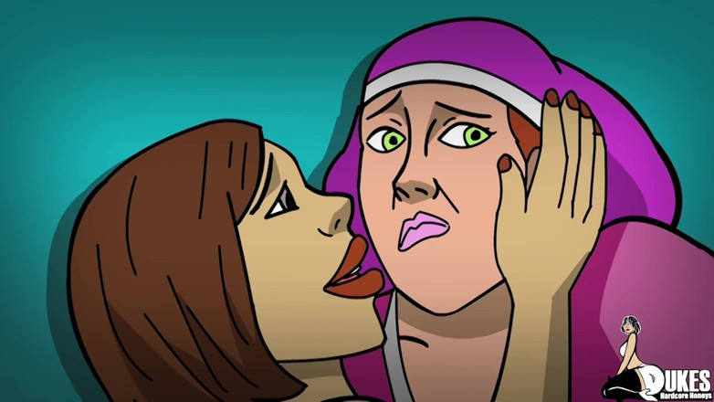 Dukes Hardcore Honeys: Girl on girl take BBC and love every inch of...