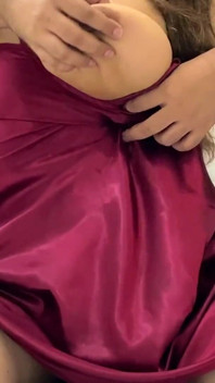 Not Sure Why He Like to Slap My Big Tits Honestly I Love It Must