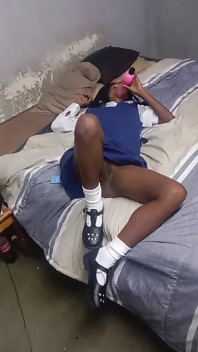 Fucking My Black 18 Teen Step Daughter & Spread Her Legs Wide