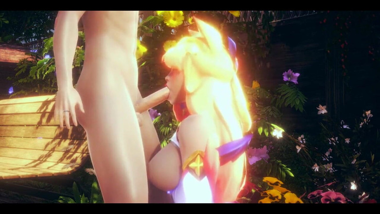 HentaiTubes: Lol Hentai - ahri和syra三人行与惊人的性 - 日本亚洲漫画电影游戏色情