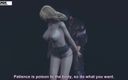X Hentai: Kapitein en het jonge meisje in nachtpark - Hentai 3D ongecensureerd 08