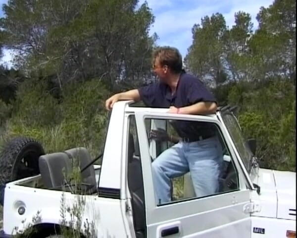 German Threesome: Double Fukced German Hitchhiker Pleasing Ir Guys