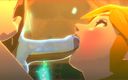 Velvixian 3D: Zeldas cuộc phiêu lưu đồng tính nữ gợi cảm