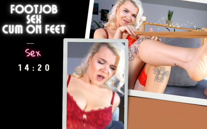 Marlene Moore: Pov: footjob, tình dục, xuất tinh trên chân