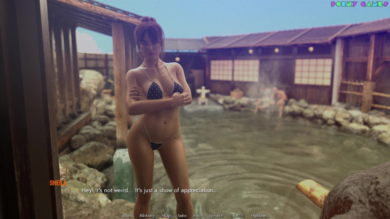 Porny Games: No Mercy by Zerat - Algum Sexo Fumegante na Sauna 5