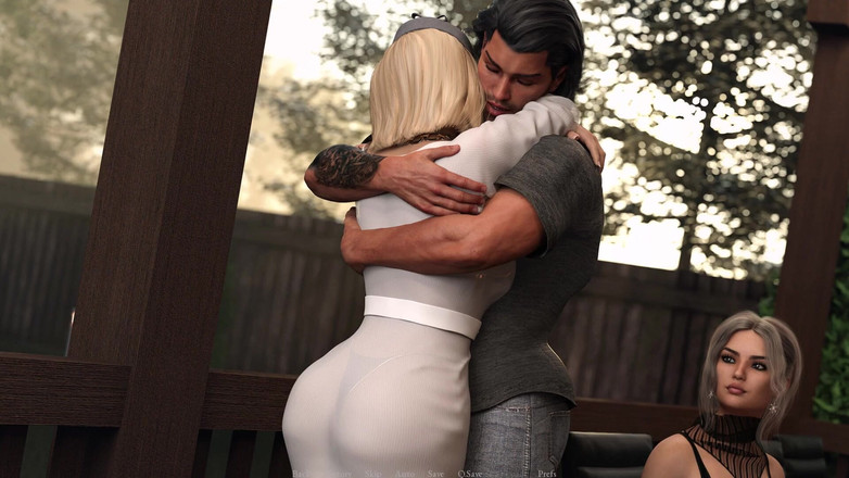 3D Cartoon Porn: Де все почалося 5 - несподівана зустріч Міру в роздягальні тренажерного залу