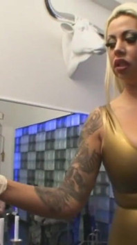 Sex toys and guy hand penetrated in ass