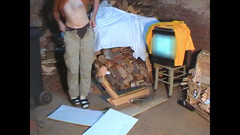 Mark Hannes: Masturbace ve stoje Fleshlight Stand