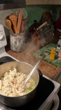 Cheryl Cooks Tofu Scramble