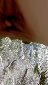 Anna: Anna Peeing in the Woods