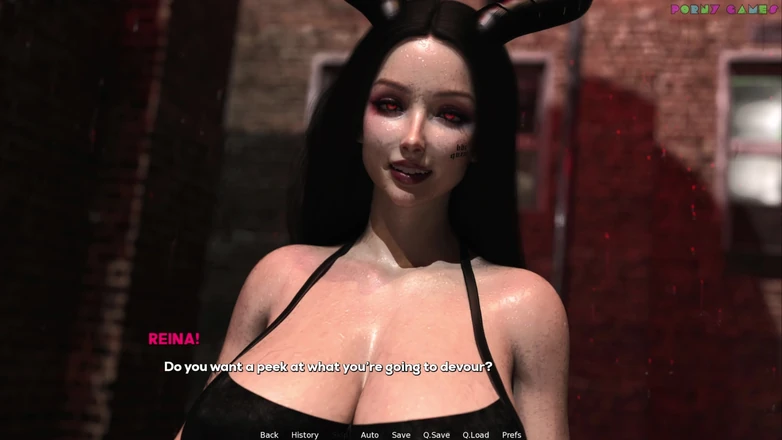 Porny Games: Shadows of Desire by Shamandev - Gangbang on the Rain 43