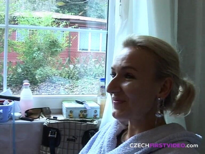 Czech First Video: Czech First Video 22: Blonde Gets All the Cum
