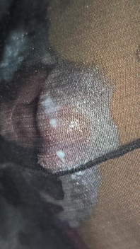 I Found These Black Thin Shiny Tights in the Room of My Friend's Younger Stepsister, in Which She Went to College and Came Hard